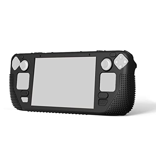 AUsagg Für Steam Deck Game Controller Weiches Silikon Schutzhülle Stoßfest Schutzhülle Anti-Kratzer Spiel Zubehör Sleev K6B9 Cover