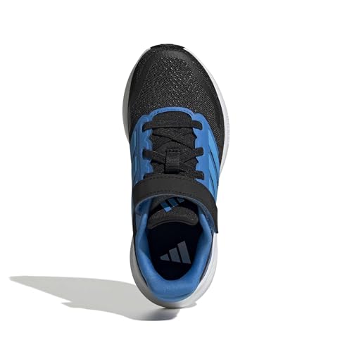 Image of adidas Kids' Marvel Run Falcon 5 Elastic Lace & Strap Shoe