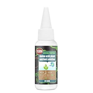 100ml Amino Acid Plant Nutrient Solution | Hydroponic Liquid Plant Fertilizer | Concentrated Turf Grass Soil Conditioner…