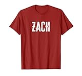 Zach Personalized Name Retro Zach Birthday Quote T-Shirt