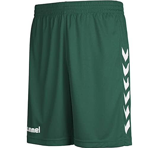 Hummel Herren Shorts Atmungsaktiv Core Poly, Evergreen Pr, M, 011083-6141