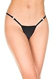 MUSIC LEGS Women's Detachable clip g-string, Multi, One Size