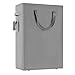 Amazon Brand – Umi Cesto per Biancheria Sottile 45L con Manici Cestino per Biancheria Portatile Piccolo Cestino per Vestiti Sporco Stretto Cestino per Vestiti Pieghevole – Grigio
