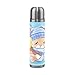 LDIYEU Pallone Invernale Leone Carino Termica Bottiglia d'Acqua Sportive Termos 500 ml Borraccia in Acciaio Inox Portatile Matraccio Sottovuoto Imballaggio in Pelle