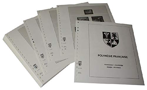 Feuilles pré-imprimées Polynésie Française LINDNER 2010-2021