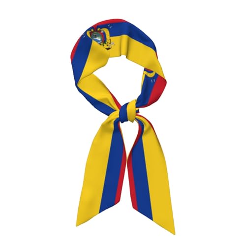 Ecuador Ecuadoran Flag Lightweight Women's Fashion Scarf - Versatile Printed Scarf for Daily Wear, Office & Parties