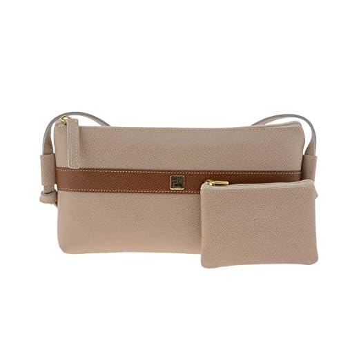 PAULA ALONSO PA Bolso Bandolera en Piel para el Móvil Talla: U Color: TAUPE