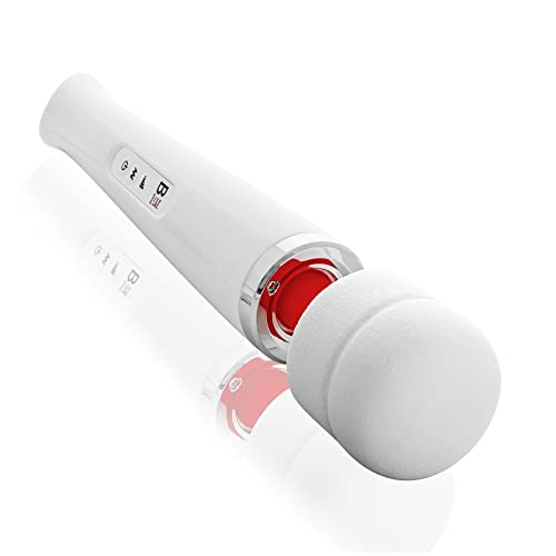 NEU - NACHFOLGER des ORIGINALS Vibration für Frauen JETZT mit EXTRA SPEED-Taste - Sex Spielzeug für die Frau - Sex Spielzeug für die Paare - Vibrator - Massagegerät als Sex Toys - Magic Wand + Tasche