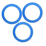 GALPADA 3 pièces Anneaux de Jonglerie Légers pour Activités Extérieures Cercles Plasti...