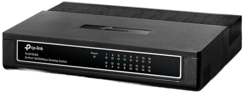 TP Link TL SF1016D 16 Port 10100Mbps Desktop Switch Commutateur 16 x 10100 de bureau - vue 2
