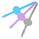 BIUDECO 3pcs Erasable Silicone Memo Wristbands Comfortable Slap Bracelet for Nurses Teachers Students Reusable Notepad Wrist Strap for Daily to-do Lists Reminders Gray Purple Blue