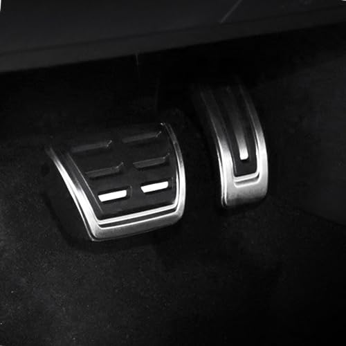 Couvre-pédales en acier inoxydable pour VW Golf 7 GTI et Leon 5F boîte manuelle 3 pièces