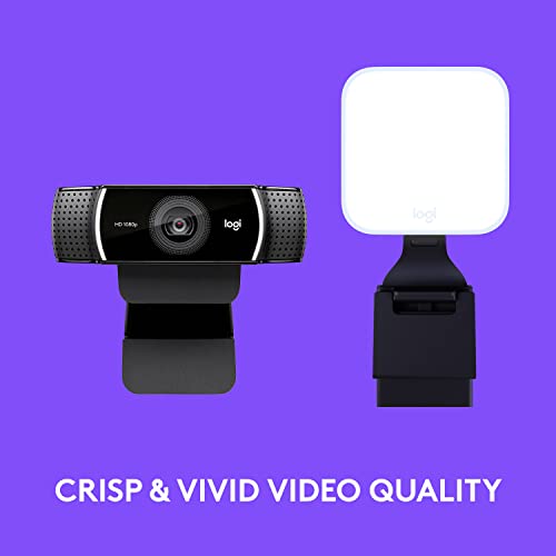 Image of Logitech C922x Pro for Creators Litra Glow - The Ultimate Solution for a Professional Look During Video-Calls