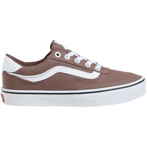 Vans Women's Brooklyn LS Sneaker in Deep Taupe Cover