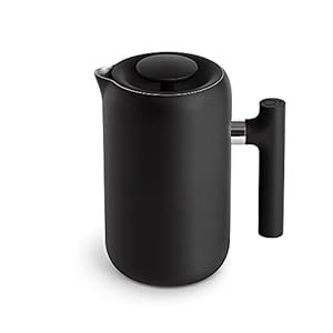Fellow Clara Coffee Press Coffee Maker – Portable French Press Stainless Steel – Insulated French Press Coffee Maker…
