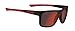 Tifosi Optics Swick Sunglasses (Satin Black-Crimson/Smoke Red Lenses)