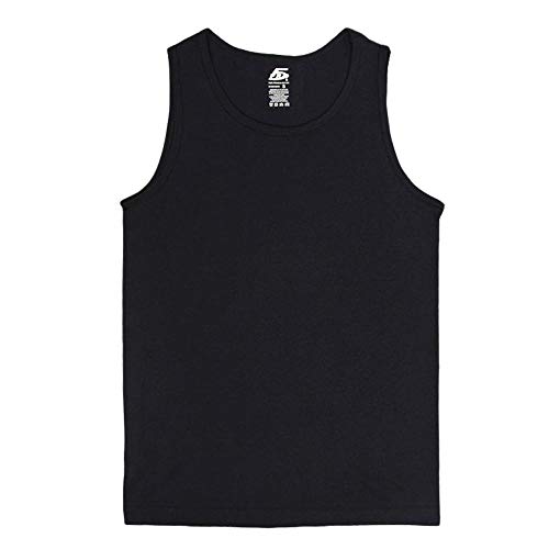 PRO 5 Mens Tank Top, 3XL, Black