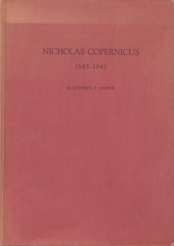 Nicholas Copernicus, 1543-1943 B001PBUJCW Book Cover
