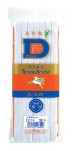 金天馬 赤天馬強力平ゴム 30m巻 12コール(11mm) kw10640 白