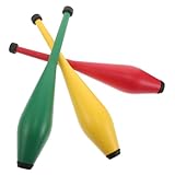 Milisten 3 Teiliges Jonglierwerkzeug Jonglierstäbe Bühnen Performance Zubehör Jonglierzubehör...