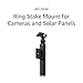 All-New Ring Stake Mount for Cameras and Solar Panels, Black