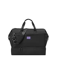 florence by mills Chill Out Weekender Duffle Bag, Black