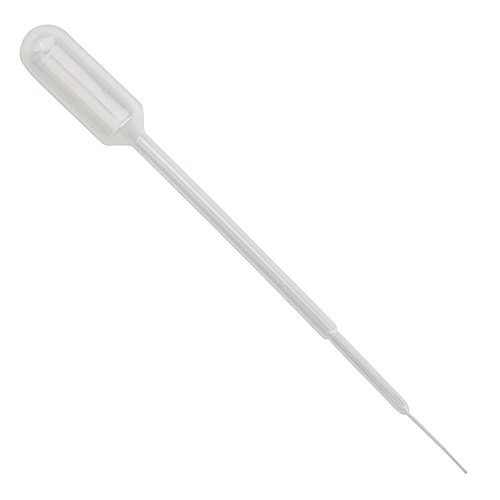 Transfer Pipette, 3.3ml, Fine Tip, 153mm, 50 Drops/ml, LDPE, Karter Scientific 221N2 (Pack 500)