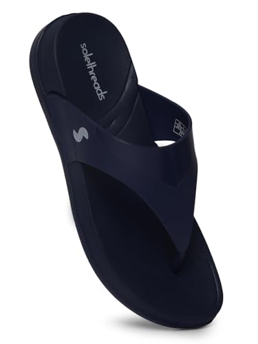 Image of SOLETHREADS Allure Slippers For Women|Waterproof|Soft|Acupressure|Ortho|Comfortable|Stylish|Trendy|Cushion and Bounce|Women Wedges Sandal|Daily Use|Casual wear|Anti Skid|Everyday Flip Flop