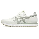 ASICS Unisex Tiger Runner II Sportstyle Shoes, 10M / 11.5W, Cream/Olive Grey