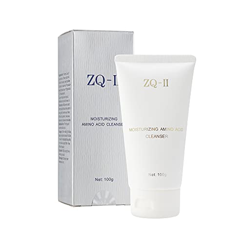 ZQ-II Face Wash,Facial Cleanser,Moisturizing Cleanser, Gentle Soothing Daily Face Wash with Weak Acid, Fragrance Free,Alcohol Free (Amino Acid Face Wash)