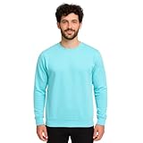 Milltex Unisex Crewneck Sweatshirt | Casual Fleece Cotton Blend Regular Fit Pullover for Men & Women 903 - Mint