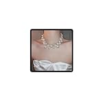 Wedity Collier de perles vintage élégant réglable de luxe haut de gamme pour clavicule tempérament polyvalent accessoires de mariage pour femme