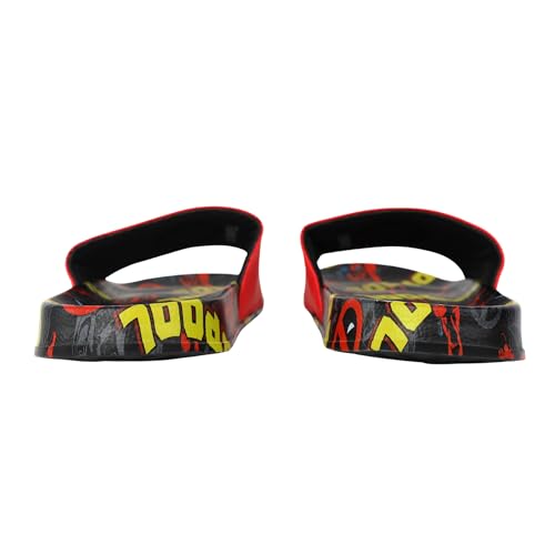 Deadpool Soccer Slide for Men, Boys4