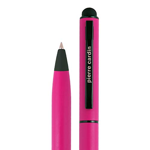 PIERRE CARDIN edler Kugelschreiber hochwertig in der Schreibfarbe blau mit Touch-Pen Funktion. Der Pen wird in einer Geschenkverpackung mit Echtheitszertifikat geliefert. CelebrationKS (rosa) Cover