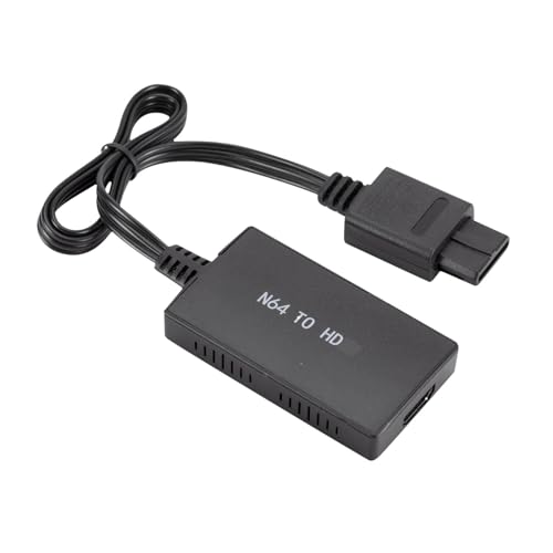 Cable Rayo 3 A Rayo 3 El convertidor N64 a convertidor admite de conversión 16:9 y 4:3 para N64 y Super Cable Rayo 3 A 2 (Black, One Size)