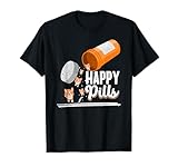 Photo Gallery happy pills dog amante corgi dog owner idee uomini donne maglietta Photo Gallery happy pills dog amante corgi dog owner idee uomini donne maglietta
