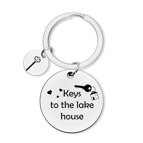 Dabihu Lake House Gifts Funny Lake House Keychain Beach Home