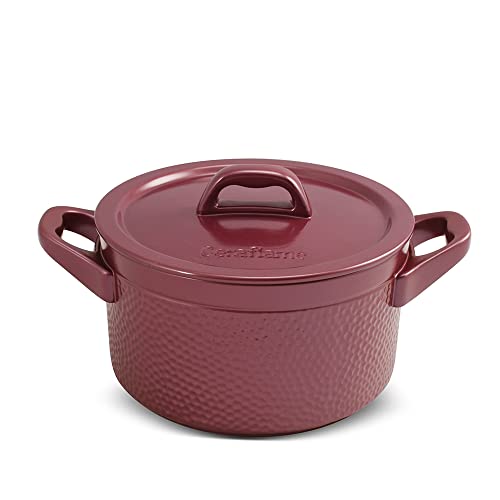 Caçarola de Cerâmica Martelada, 20cm, 3,0 Litros, Rose Gold, Ceraflame