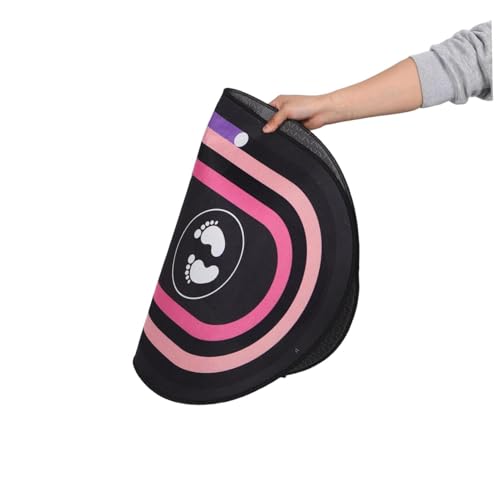 Tapete ovalado para ejercicios con cuerda para saltar, 31.5x19in, con absorción de impactos miniatura 4