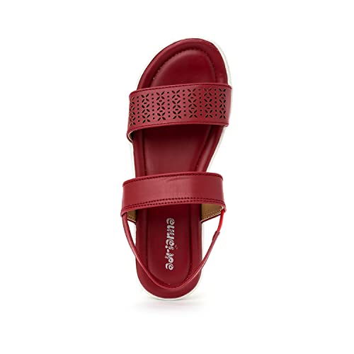Image of Khadim's Adrianna Flat Platform Slingback Sandal for Girls (4.5-12 yrs)