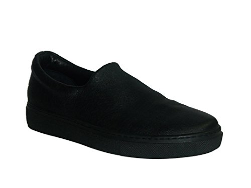  Lemarè 0739 Nappa Stretch Slip-ON Donna in Morbida Pelle Nera (39)