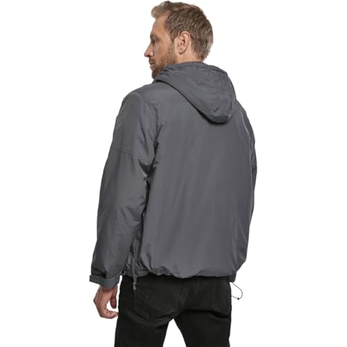 Image of Men's Fleece-Lined Quarter Zip Windbreaker Pullover