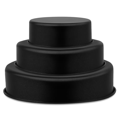 P&P CHEF 6/8/ 9.5 Inch Cake Pan Set of 3,