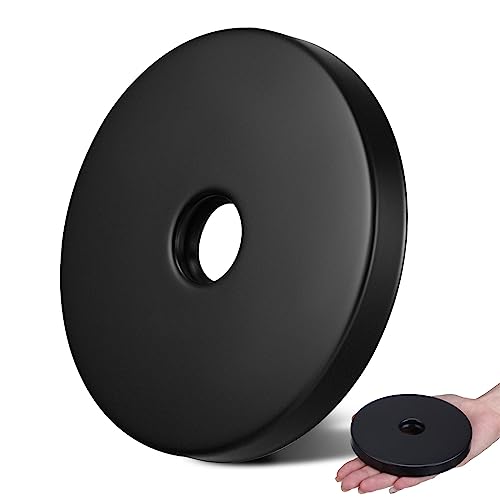 LEIFIDE Extra Large Shower Arm Flange 4' Outer Diameter Universal Replacement Modern Shower Arm...