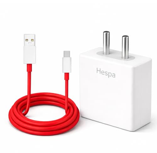 Image of 65W SuperVOOC Charging Charger with 1M Type C Cable Support Dash /Superdart /Wrap /Vooc Compatible with Oneplus 15 /13s /13 /13R /12 /12R /11 /11R /Nord 5 /Ce5 /Realme /iQOO /Vivo - Fast Charge Combo