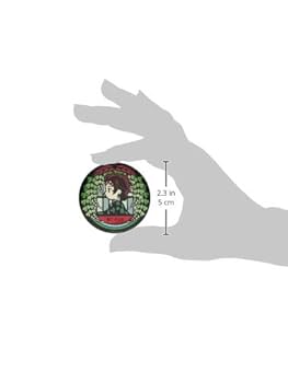 Amazon | エンプティ VETCOLO 鬼滅の刃 グリッター缶バッジ 01