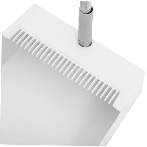 PENIKOKO Faltbares Besen Kehrschaufel Set Weiß Ergonomisch Leicht Platzsparend für Haus und Außenbereich für Haushaltsreinigung Werkstatt Garage Eingänge Langlebig und Komfortabel – Bild 4