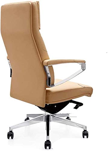 CHICAI Executive Swivel bureaustoel Multifunctionele, Draaistoel, Hoogwaardige zakelijke stoel, Thuiskantoor, Bureaustoel, Ergonomisch ontwerp Lift stoel, Lederen Boss stoel, Conferentiestoel, Leren Ch - Afbeelding 6