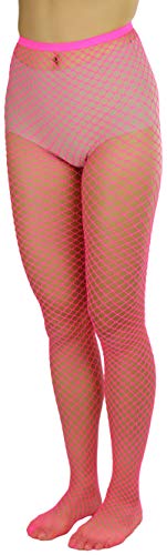 ToBeInStyle Women's Mini Diamond Net Novelty Pantyhose Fishnet Durable Tights - Regular & Plus4