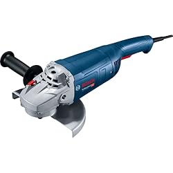 Bosch Professional GWS 22-180 J - Amoladora angular (2200 W, Ø 180 mm, Soft Start, en caja)